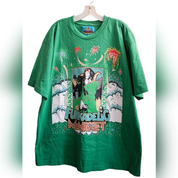 NWT MARKET STUDIOS FUNKADELIC GIVE UP THE FUNK T-SHIRT SIZE: L - Picture 1 of 5
